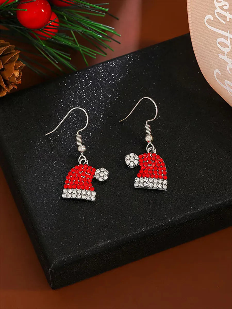 Christmas Hat Earrings