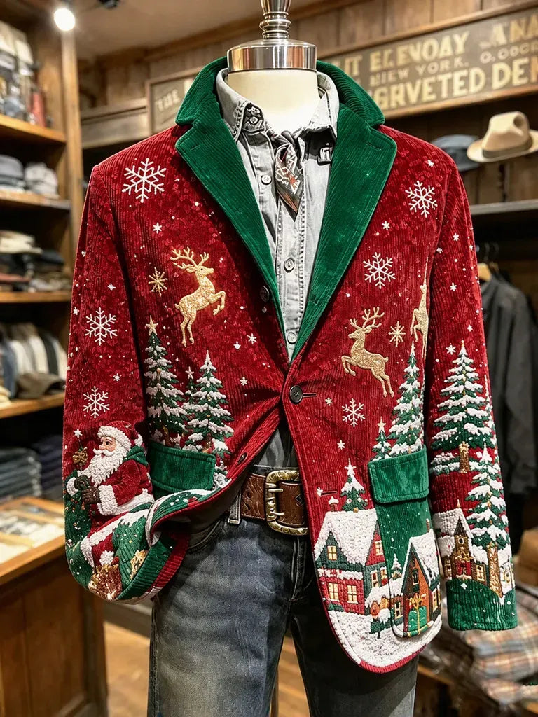 Men'S Christmas Casual Suit