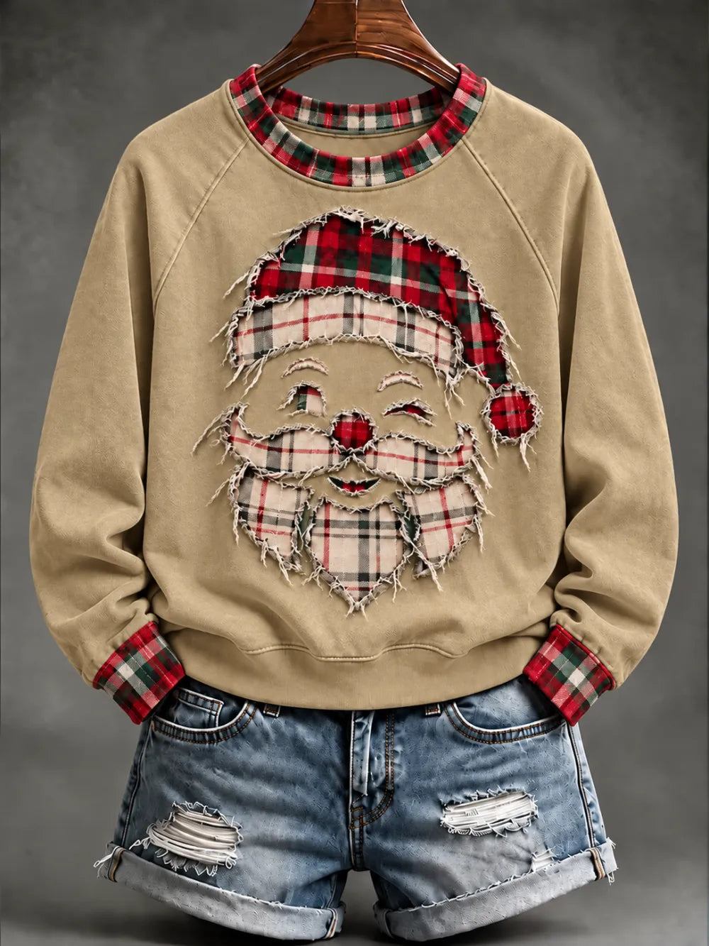 ✨Early Bird Christmas | Buy 3, Get 20% Off the Lowest-Priced Item✨Women'S Christmas Santa Claus Printed Sweatshirt