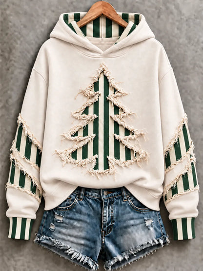 Women'S Christmas Tree Regular Sweatshirt