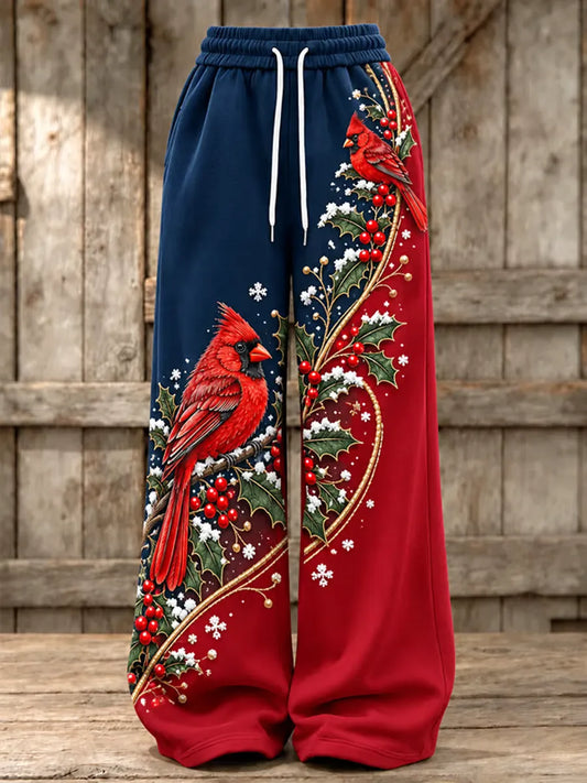 Women'S Christmas Printed Casual Pants