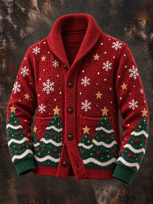 Men'S Casual Christmas Sweater Cardigan