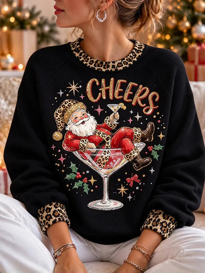 Women's Christmas Print Top