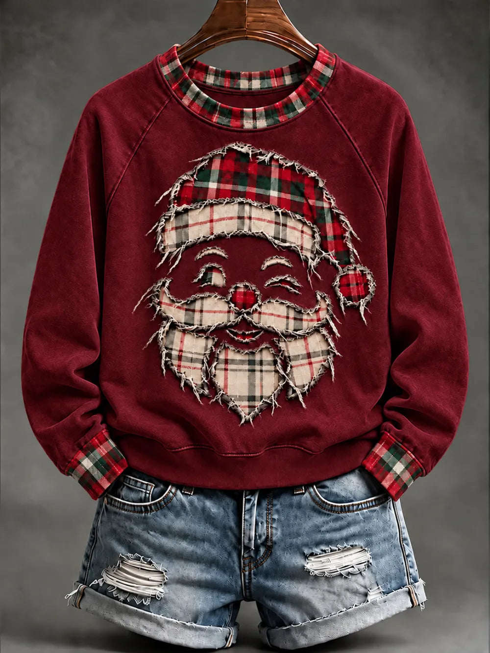 ✨Early Bird Christmas | Buy 3, Get 20% Off the Lowest-Priced Item✨Women'S Christmas Santa Claus Printed Sweatshirt