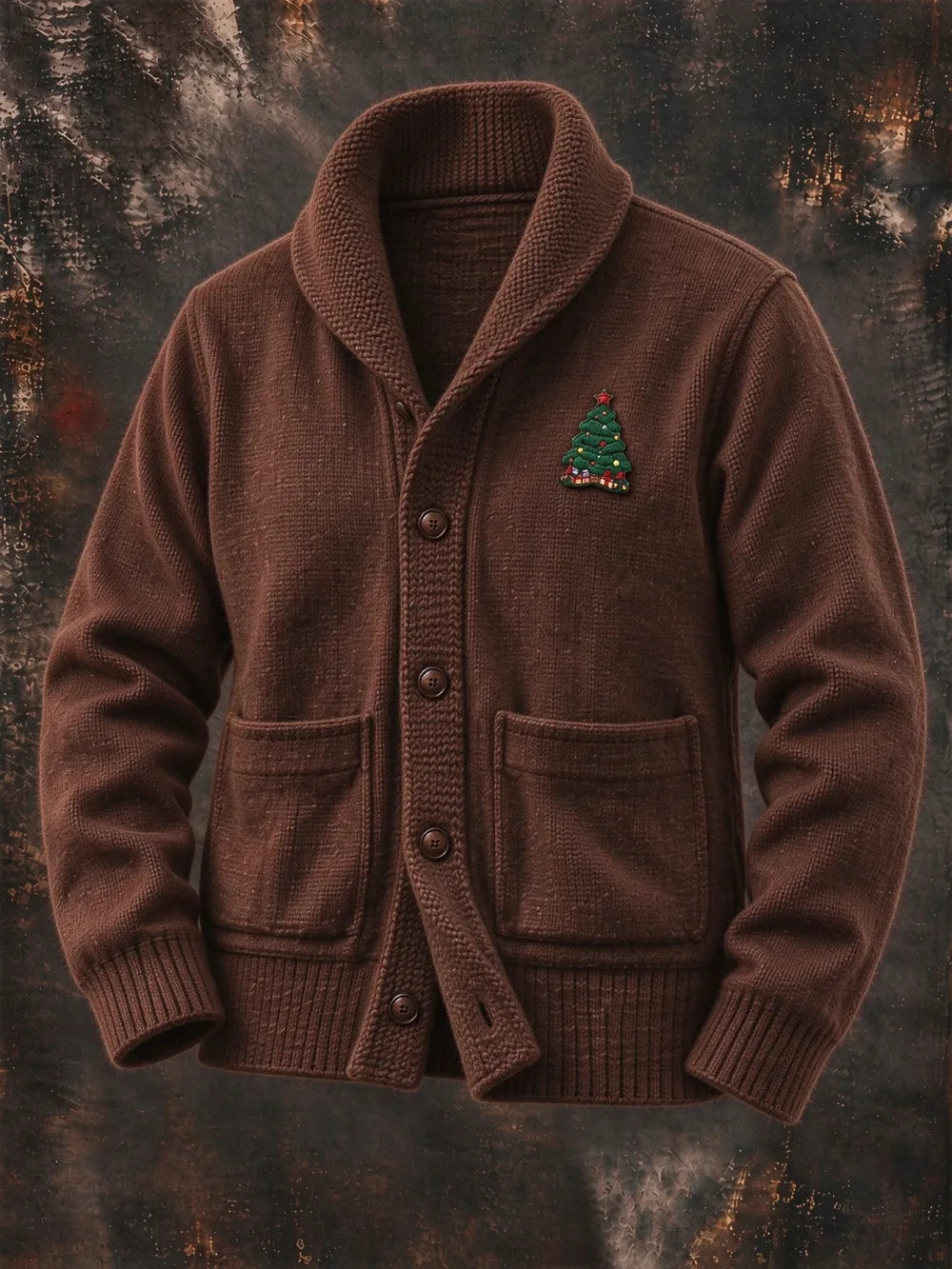 Men'S Christmas Sweater Cardigan