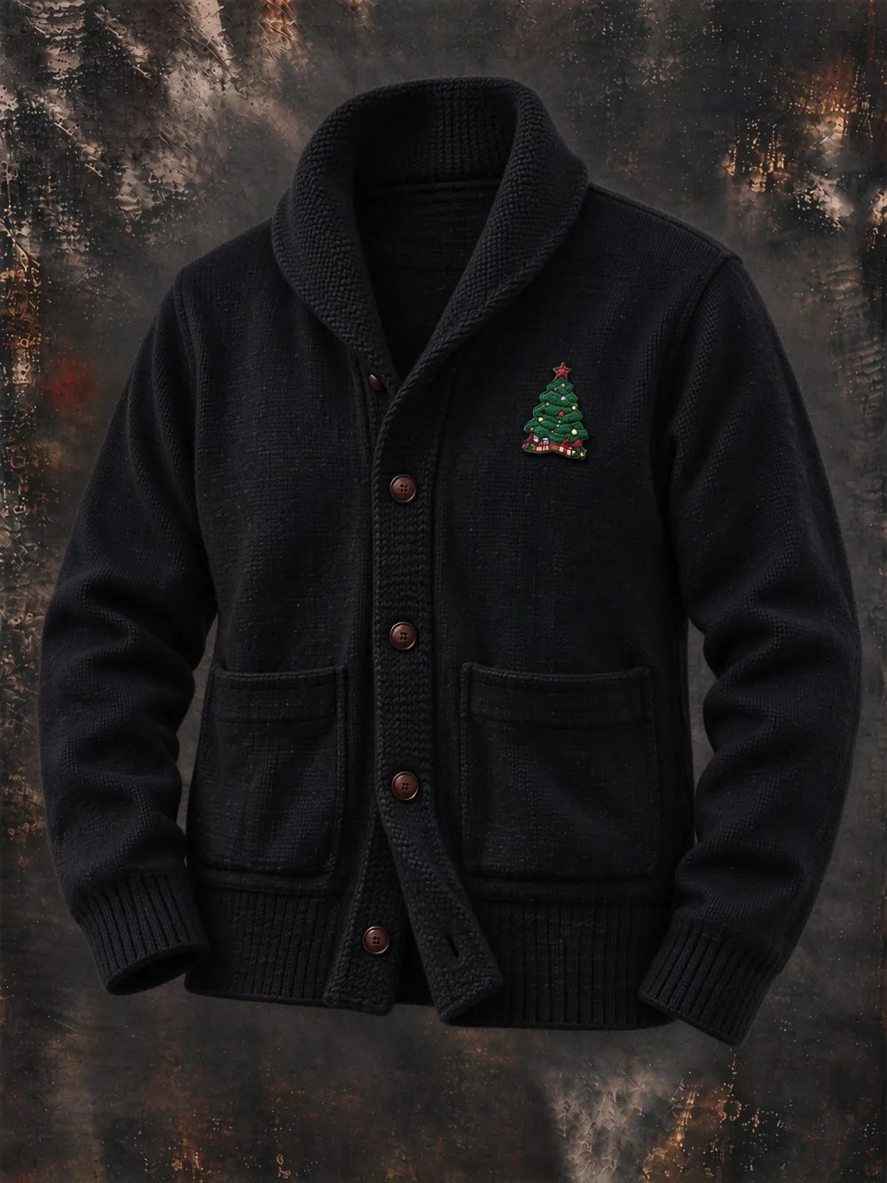 Men'S Christmas Sweater Cardigan