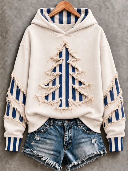 Women'S Christmas Tree Regular Sweatshirt