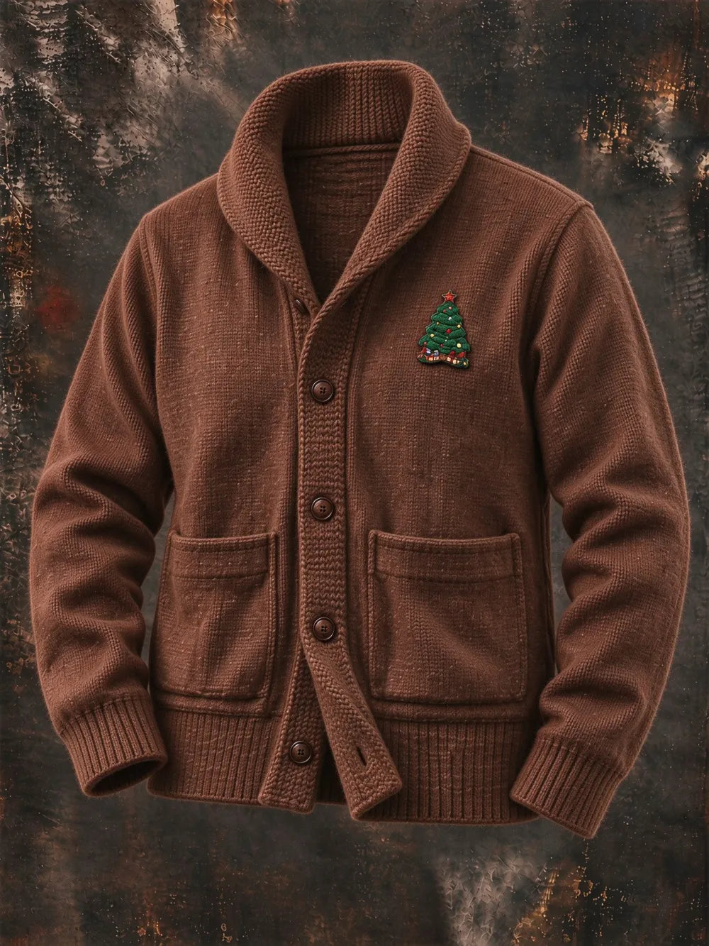 Men'S Christmas Sweater Cardigan