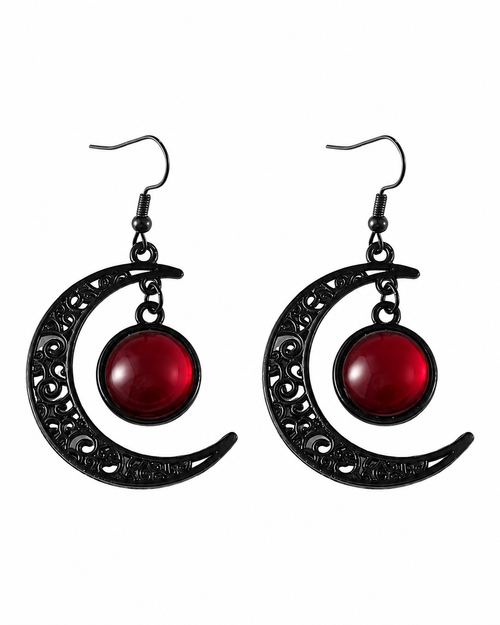 Halloween Gothic Gemstone Pendant Jewelry  bf3c