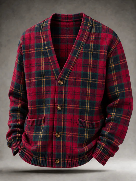 Men'S Casual Christmas Cardigan