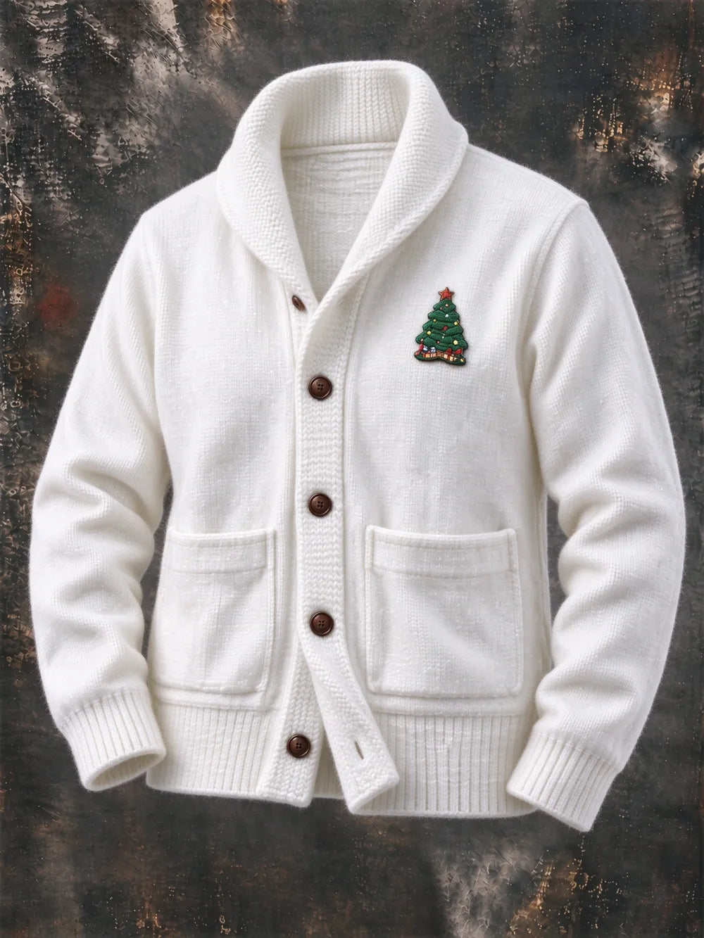 Men'S Christmas Sweater Cardigan