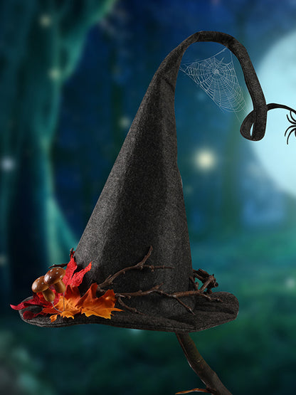 Halloween Witch Spider Web Hat