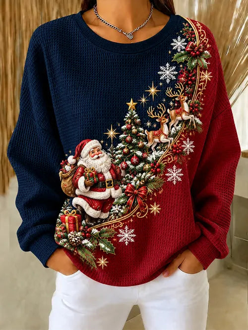 Women’s Christmas  Print Top