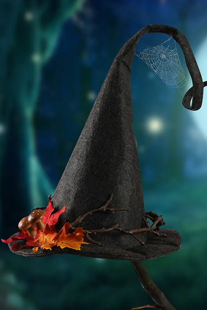 Halloween Witch Spider Web Hat