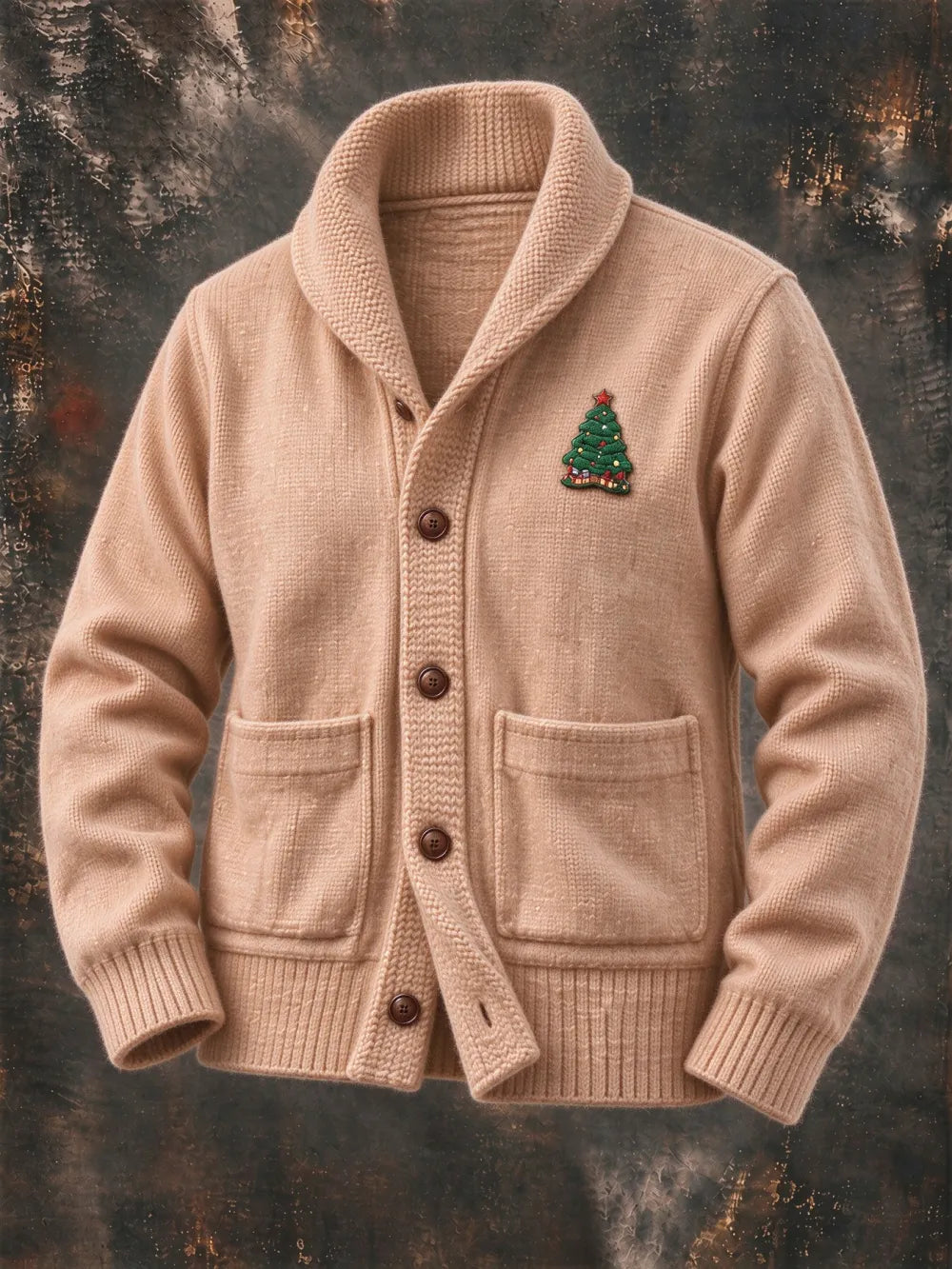 Men'S Christmas Sweater Cardigan