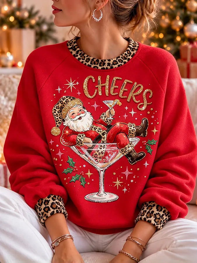 Women's Christmas Print Top