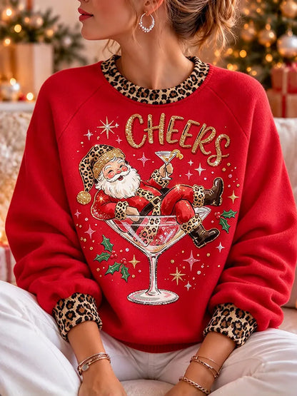Women's Christmas Print Top