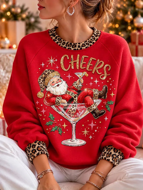 Women's Christmas Print Top