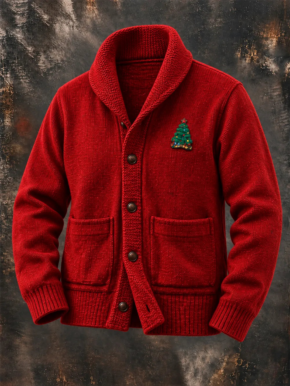 Men'S Christmas Sweater Cardigan