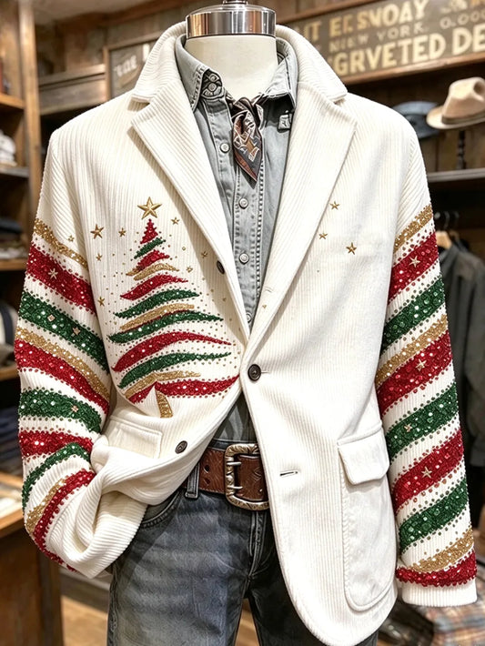 Men's Christmas tree suit