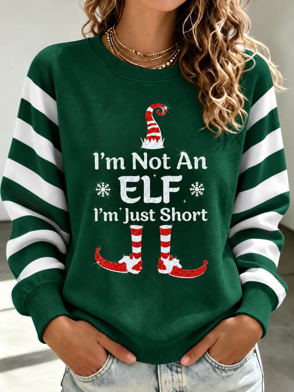 Women'S Print Sweatshirt