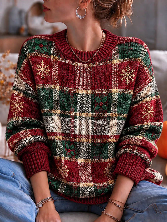 Women'S Plaid Printed Casual Sportswear