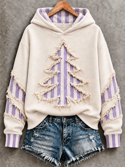 Women'S Christmas Tree Regular Sweatshirt